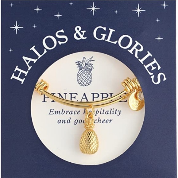 Alex and Ani Jewelry - Halos & Glories Pineapple Charm Bracelet